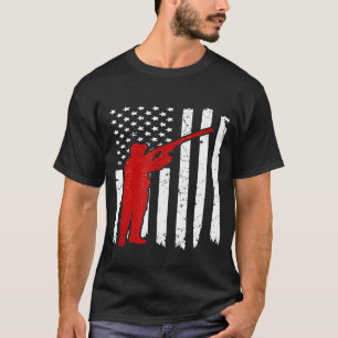 Hirsch Crossbow Hunt Whitetail Hunter Bogenschieße T-Shirt