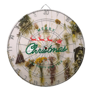 Hirsch Frohe Weihnachten Dartboard Dartscheibe