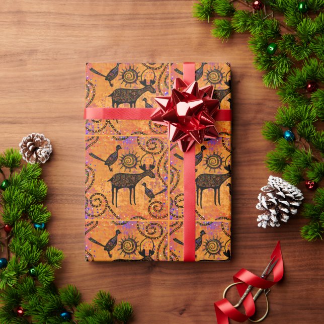 HIRSCH GESCHENKPAPIER (Feiertagsgeschenk)