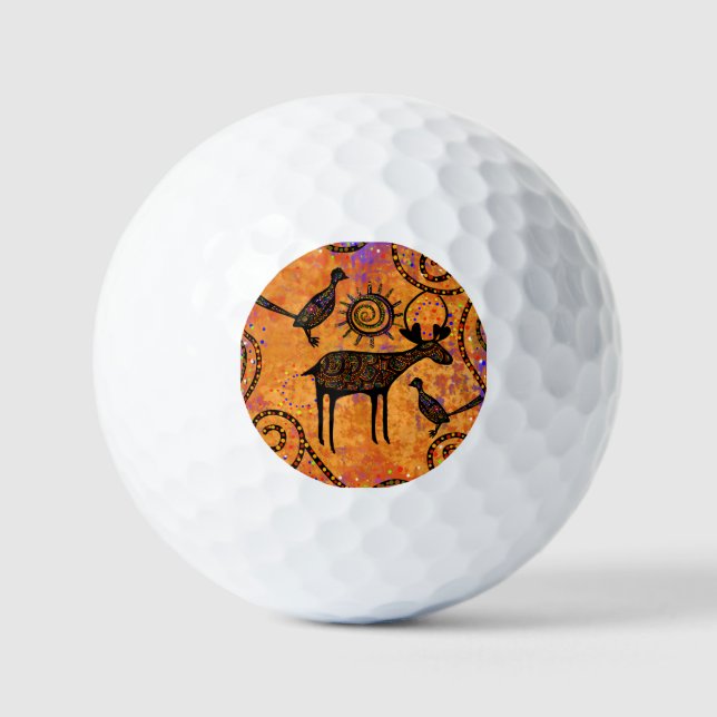 HIRSCH GOLFBALL (Vorderseite)