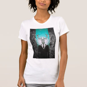 Hirsch im Anzug T-Shirt
