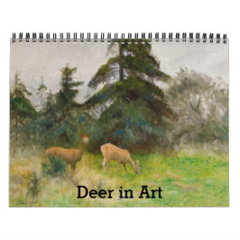 Hirsch in der Kunst Kalender