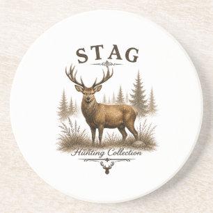 HIRSCH – JAGDKOLLEKTION  GETRÄNKEUNTERSETZER