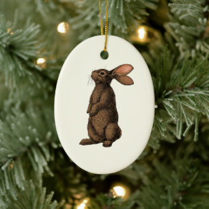 Hirsch Keramik Ornament