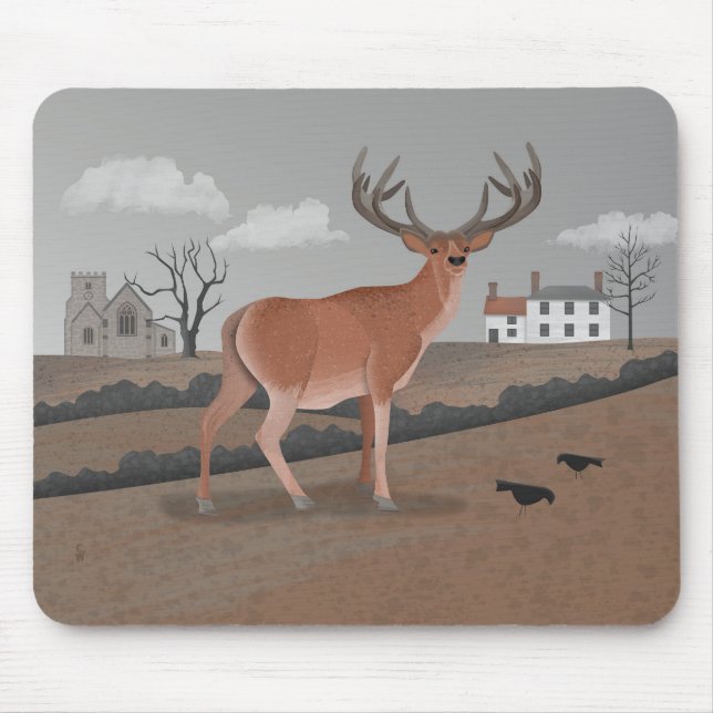 Hirsch Mousepad (Vorne)