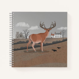 Hirsch Notizbuch