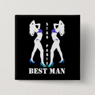 HIRSCH-PARTY-ABZEICHEN BUTTON