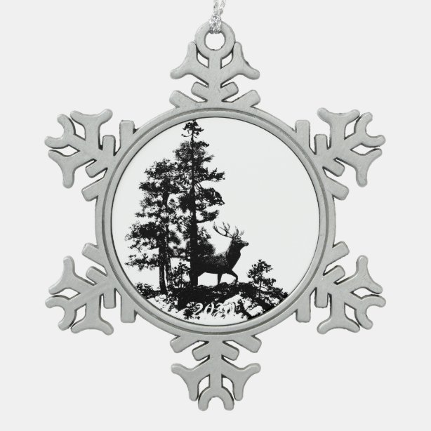 Baum Silhouette Ornamente Zazzle.ch