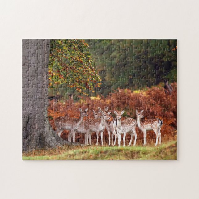 Hirsch-Spiel-Puzzle (Horizontal)