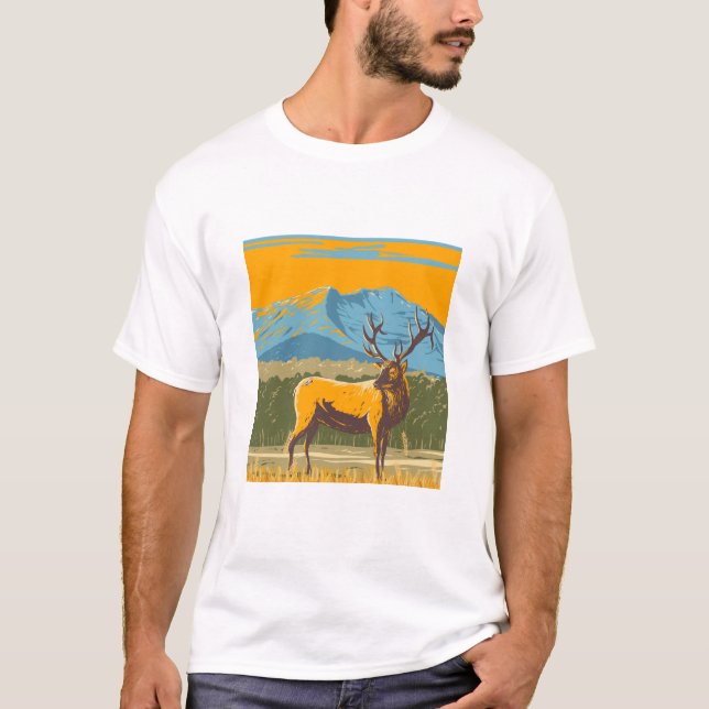 Hirsch T Shirt (Vorderseite)