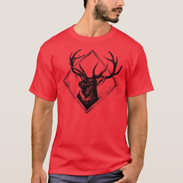 Hirsch T-Shirt (Vorderseite)