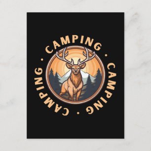 Hirsch - Wildnis - Camping Begleitkarte