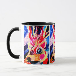 Hirsch Winterfreude Tasse