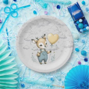 HirschBaby-Dusche Pappteller
