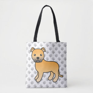 Hirschbrauner Staffordshire Bull Terrier Süßer Car Tasche
