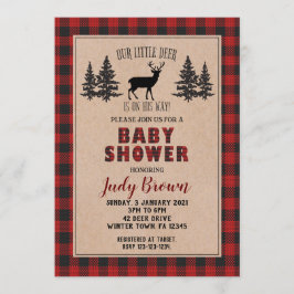 Hirschdusche, Weihnachtsdusche, Urlaub Einladung