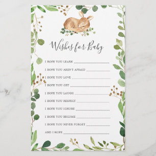 Hirschdusche wünscht sich ein Baby