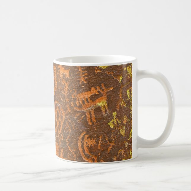 Hirsche Buddies Naturkunst Schönheit Kaffeetasse (Rechts)