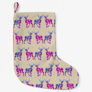 Hirsche Custom Christmas Strumpf Kleiner Weihnachtsstrumpf