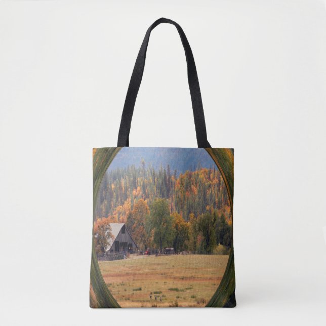 Hirsche im Herbst... Tasche (Vorderseite)