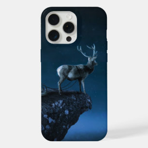 Hirsche im Mondlicht iPhone 15 Pro Max Hülle