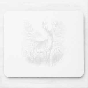 Hirsche im Wald Natur Tiere Hirschliebhaber _1 Mousepad
