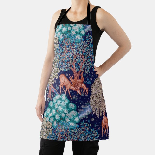 Hirsche im Wald, William Morris Schürze (InSitu)