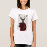 Hirsche in der Rauchjacke