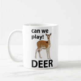 Hirsche können wir Niedliches Hirsch spielen Kaffeetasse