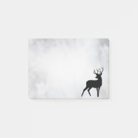 Hirsche mit Antlers Black Silhouette