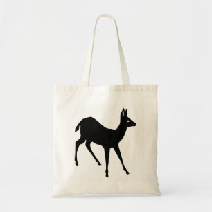 Hirsche Silhouette Tragetasche