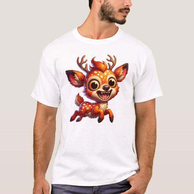 Hirsche T-Shirt (Vorderseite)