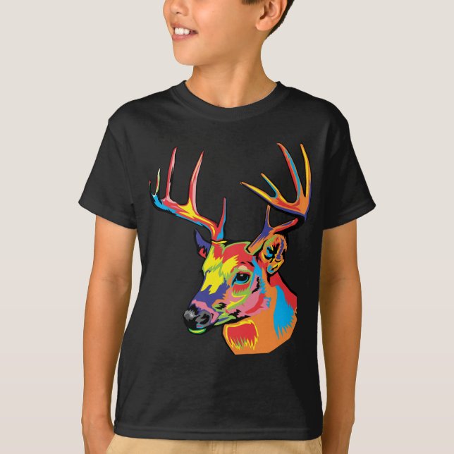 Hirsche T-Shirt (Vorderseite)