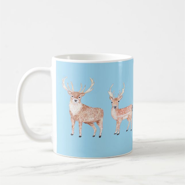 Hirsche Tasse (Links)