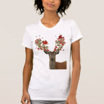 Hirsche und liebende Vögel 2 T-Shirt<br><div class="desc">Inspiration und Urlaub</div>