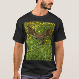 Hirsche unter Wildblumen T - Shirt von Männern