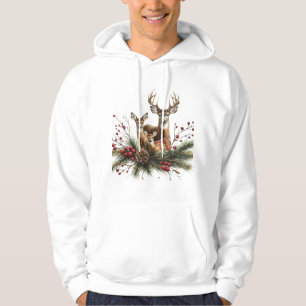 Hirschfamilie  hoodie