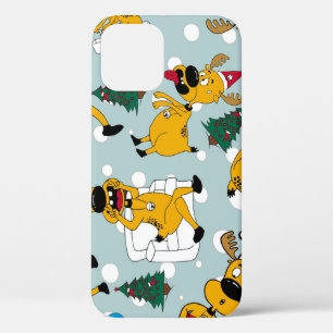 Hirschfest: Weihnachtsmuster Case-Mate iPhone Hülle