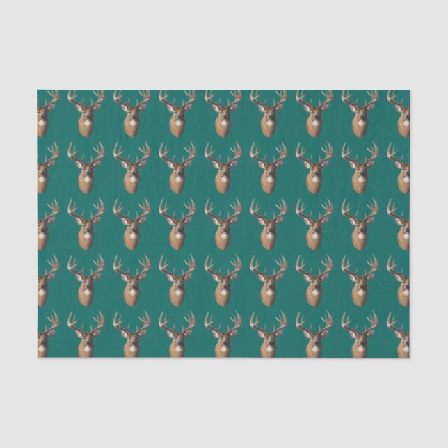 Hirschgeflechtpapier Seidenpapier (Vorderseite)