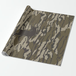 Hirschjagd Camouflage Bottomland Hirsche Camouflag Geschenkpapier
