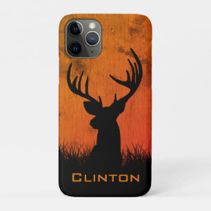 Hirschjagd Große Geweihe Name Case-Mate iPhone Hülle