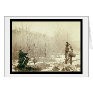 Hirschjagd in Deadwood South Dakota 1887