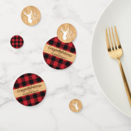 Hirschjagd-Lodge Kinderdusche Antler Konfetti