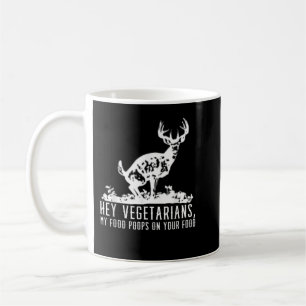 Hirschjagd Shirt für Männer Frauen Gezwitscher Jäg Kaffeetasse