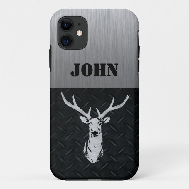 Hirschjagd Sportler umarmten Buckname Case-Mate iPhone Hülle (Rückseite)