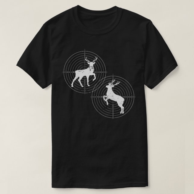 Hirschjagd T-Shirt (Design vorne)