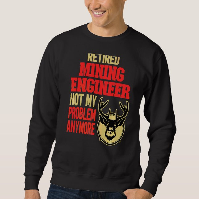 Hirschjagdingenieur Sweatshirt (Vorderseite)