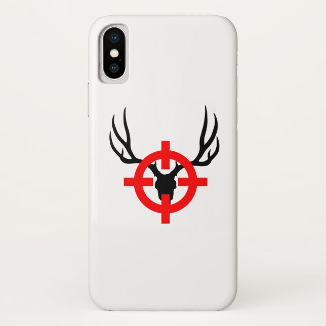 Hirschjäger - Bullseye Case-Mate iPhone Hülle (Rückseite)