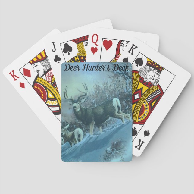 Hirschjäger-Deck Spielkarten (Rückseite)