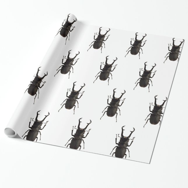 Hirschkäfer Geschenkpapier (Ungerollt)